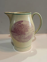 Load image into Gallery viewer, Staffordshire Creamware Liverpool Pitcher A View on The Hudson River and American Stage Wagon Scene Ca. 1800 Rare
