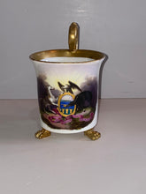 Load image into Gallery viewer, 19th Century Porcelain Mug Painted Arms of Pennsylvania Possibly Serves