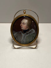 Load image into Gallery viewer, Antique Miniature Portrait Painting of General James Wolfe Quebec Canada
