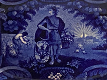 Load image into Gallery viewer, Historical Staffordshire Large Vegetable Dish Peace and Plenty By Clews