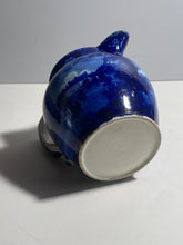 Load image into Gallery viewer, Historical Staffordshire Blue Pitcher Boston State House Scudder’s Museum 1825