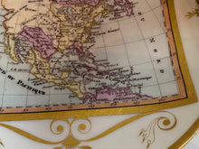 Load image into Gallery viewer, Rare Paris Porcelain Plate With Map Of North America Circa 1825 Atlas