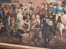 Load image into Gallery viewer, Original Lithograph Large Print Of Entrance To New York Washington Ca. 1850