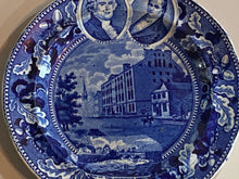 Load image into Gallery viewer, Historical Staffordshire City Hotel 2 Medallion Plate Erie Canal