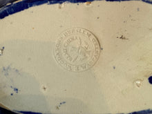 Load image into Gallery viewer, Historical Staffordshire Blue Vegetable Dish Tappenzee From Greensburg