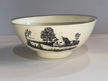 Load image into Gallery viewer, Staffordshire Creamware Liverpool Bowl Long Live The President Washington 1790’s