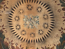 Load image into Gallery viewer, 19th Century Massachusetts General Lafayette Theorem On Velvet With Peacock