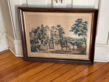 Load image into Gallery viewer, Original N. Currier & Ives Print Large Folio American Country Life May Morning