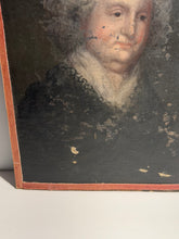 Load image into Gallery viewer, 19th Century Oil On Board Paintings George And Marty Washington
