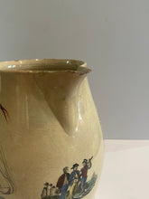 Load image into Gallery viewer, Staffordshire Creamware Liverpool Pitcher American Milita And Ship Ca. 1800