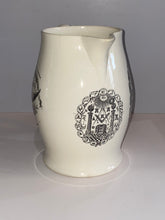 Load image into Gallery viewer, Staffordshire Creamware Liverpool Pitcher Washington Arms Of United States 1800