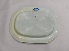 Load image into Gallery viewer, Historical Staffordshire Blue Platter New York From Weehawken