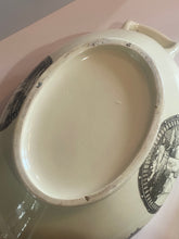 Load image into Gallery viewer, Staffordshsire Creamware Liverpool Soup Tureen Columbia At Washington Memorial Rare