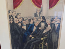 Load image into Gallery viewer, Original Currier & Ives Type Print John Quincy Adams By Kellogg Comstock
