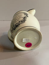 Load image into Gallery viewer, Staffordshire Creamware Liverpool Pitcher Queen Caroline British Royalty 1800’s