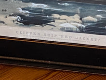 Load image into Gallery viewer, Original N. Currier & Ives Print Clipper Ship Red Jacket Large New/Old 50