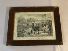 Load image into Gallery viewer, Currier & Ives Type Print Mexicans Evacuating Vera Cruz Surrendering U.S.