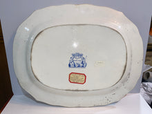 Load image into Gallery viewer, Historical Staffordshire Blue Transfer Platter Death Of General Wolfe Quebec