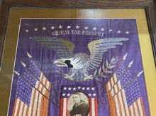 Load image into Gallery viewer, Antique Japanese Silk Embroidery Navy Memorabilia Eagle Sailor Washington