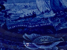 Load image into Gallery viewer, Historical Staffordshire East Cowes Isle of Wight Small Platter Ca. 1825