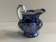 Load image into Gallery viewer, Historical Staffordshire Blue Small States Creamer Pitcher Scarce Size 1825