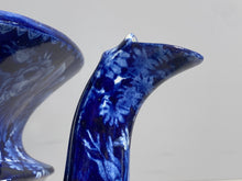 Load image into Gallery viewer, Historical Staffordshire Blue Washington Scroll In Hand Teapot Ca. 1825