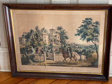 Load image into Gallery viewer, Original N. Currier & Ives Print Large Folio American Country Life May Morning
