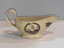 Load image into Gallery viewer, Staffordshire Creamware Liverpool Creamer With Columbia at Washington Memorial Transfer Ca. 1800