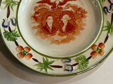 Load image into Gallery viewer, Staffordshire Pearlware General Lafayette and George Washington Children’s Plate