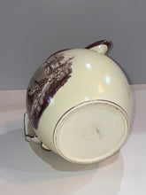 Load image into Gallery viewer, Staffordshire war of 1812 Pitcher Pike and Jones Rust Color Transfer