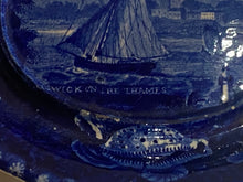 Load image into Gallery viewer, Historical Staffordshire Cheswick on the Thames Gravy Tureen Tray