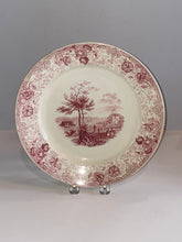 Load image into Gallery viewer, Historical Staffordshire Pink Transfer Narrows From Fort Hamilton New York 1835