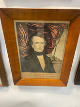 Load image into Gallery viewer, Near Complete Set of First 16 Presidents by N. Currier, Missing only Millard Fillmore