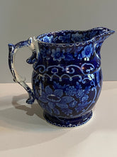 Load image into Gallery viewer, Historical Staffordshire Blue Seal of the United States Large Pitcher