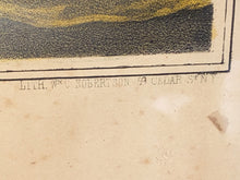 Load image into Gallery viewer, Original Currier & Ives Type Print Washington Family Large Folio Wm. Robertson