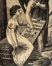 Load image into Gallery viewer, Staffordshire Creamware Liverpool Tankard America Declared Independent July 4