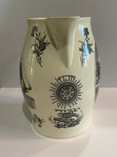 Load image into Gallery viewer, Staffordshire Creamware Liverpool Pitcher Huge Washington U.S. Ship Ca. 1800