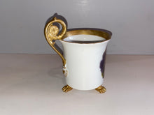 Load image into Gallery viewer, 19th Century Porcelain Mug Painted Arms of Pennsylvania Possibly Serves