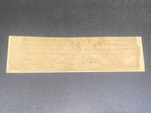 Load image into Gallery viewer, Signed Partial letter of George Washington First President Framed with Currier & Ives Print