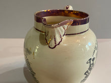 Load image into Gallery viewer, Staffordshire War of 1812 Pitcher John Jay and Attack on Fort Oswago