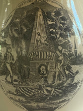 Load image into Gallery viewer, Staffordshire Creamware Liverpool Pitcher Huge Washington Chain States Ca. 1800