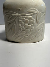 Load image into Gallery viewer, Staffordshire 19th Century Pottery Flask With Eagle Seal Of United States Grapes