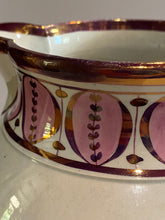 Load image into Gallery viewer, Historical Staffordshire Success to the United States and Peace, Plenty and Independence Pink Luster Ca. 1820