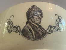 Load image into Gallery viewer, Staffordshire Creamware Liverpool Bowl Polychrome American Ship Franklin and Washington