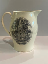 Load image into Gallery viewer, Staffordshire Creamware Liverpool Pitcher Washington Memorial with Chain of States And Peace and Plenty