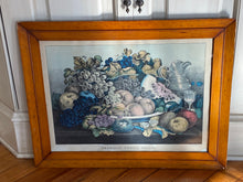 Load image into Gallery viewer, Original Currier & Ives Print Large Folio American Choice Fruits Great Color