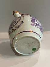 Load image into Gallery viewer, Historical Staffordshire Success to the United States and Peace, Plenty and Independence Pink Luster Ca. 1820