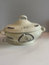 Load image into Gallery viewer, Staffordshsire Creamware Liverpool Soup Tureen Columbia At Washington Memorial Rare