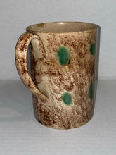 Load image into Gallery viewer, Staffordshire Creamware Whieldon Tankard Ca. 1790’s Brown Green