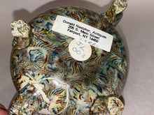 Load image into Gallery viewer, Staffordshire Agateware Footed Teapot Circa 1770